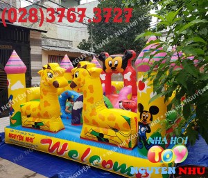 Nhà Hơi Nhà Phao Trong Nhà MS-040a